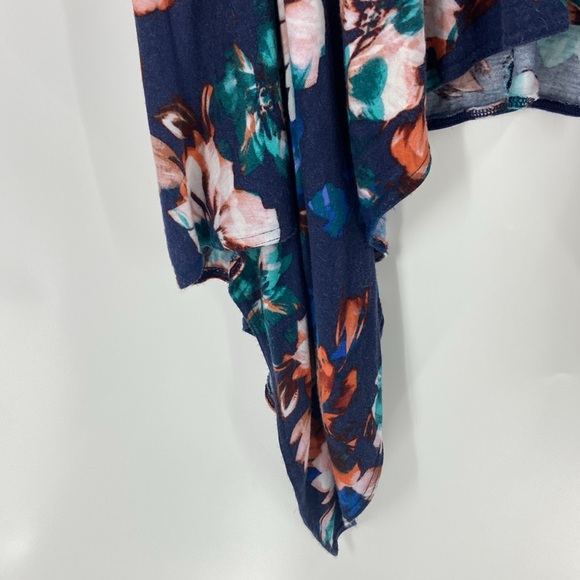 Vera Wang Simply Vera hi low skirt circle style multi print large - Picture 5 of 13